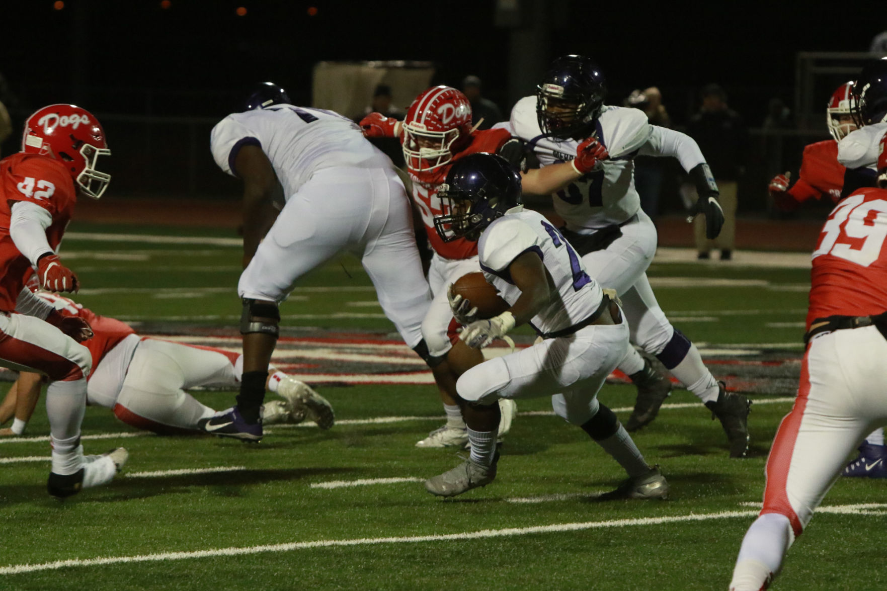 Gallery: Football Sectional - Merrillville at Crown Point